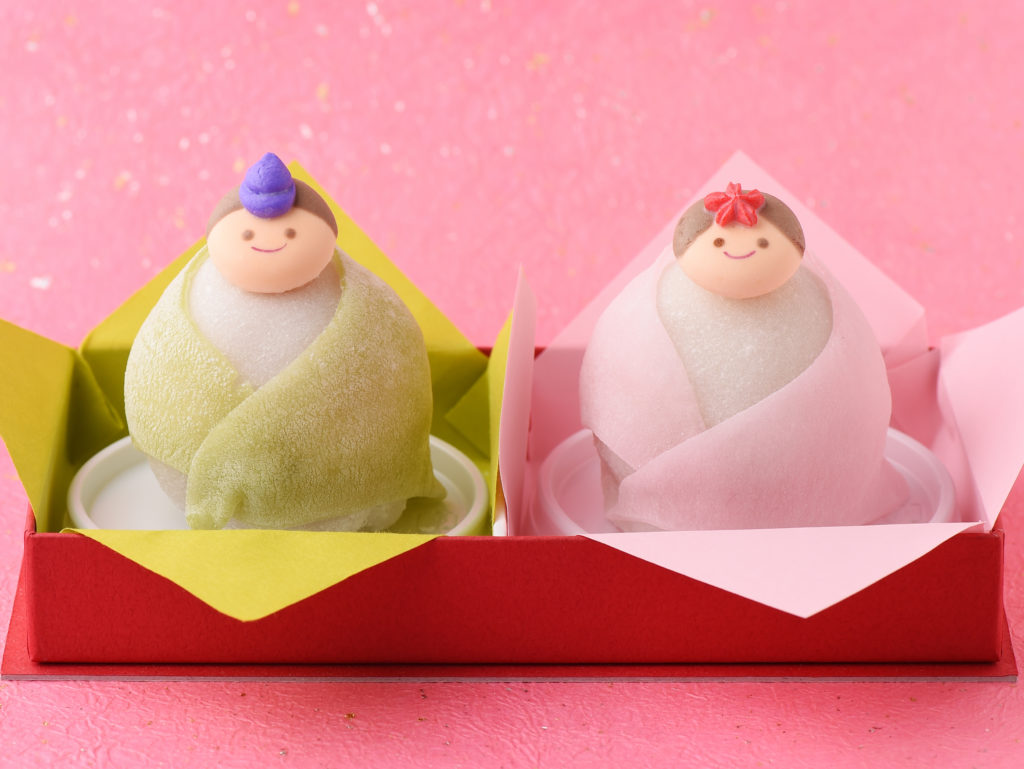 ひなまつりいちご大福 季節の大福と和菓子 香川県 夢菓房たから